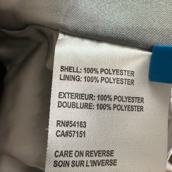 Calvin Klein Rain Trench Coat XS Black Hooded Water Wind Resistant Preppy EUC - Picture 11 of 13